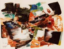 Le zingaro zinzolin, 1958, Oil on canvas, 35'' x 41¾''<span class="sold">sold</span>