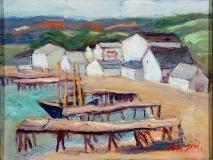 Gaspé, 1944, Oil on panel, 3¾'' x 4¾''<span class="sold">sold</span>
