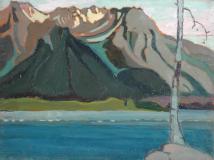 Skeena River, 1927, Oil on panel, 9'' x 12''<span class="sold">sold</span>