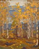 Algonquin, October, Oil on panel, 10½'' x 8½''<span class="sold">sold</span>