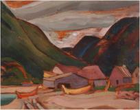 Gaspé, 1928, Oil on board, '' x 9¾'' x 12¾''<span class="sold">sold</span>