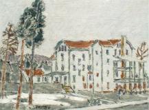 Glenmore Hotel, 1927, Oil on canvas, 12'' x 16''<span class="sold">sold</span>