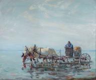 Hauling water, Oil on canvas, 20'' x 24''<span class="sold">sold</span>