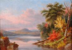 Lake laurent, Québec, Oil on canvas, 9¼'' x 13¾''<span class="sold">sold</span>