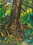 Forest interior, 1963, Oil on panel, 16'' x 12''<span class="sold">sold</span>
