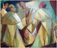 3 friars, Oil on panel, 10'' x 12''<span class="sold">sold</span>