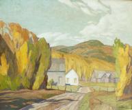 North Country Road, Huile sur toile, 20'' x 24''<span class="sold">vendu</span>
