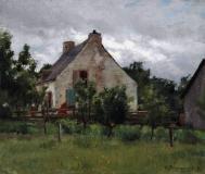 Old Quebec house, 1890, Huile sur toile, 10½'' x 12''<span class="sold">vendu</span>