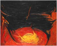 Tristesse, 1963, Huile sur toile, 31¾'' x 39½''<span class="sold">vendu</span>