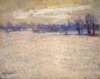 Winter, Arthabasca, Oil on panel, 8¼'' x 10¼''<span class="sold">sold</span>